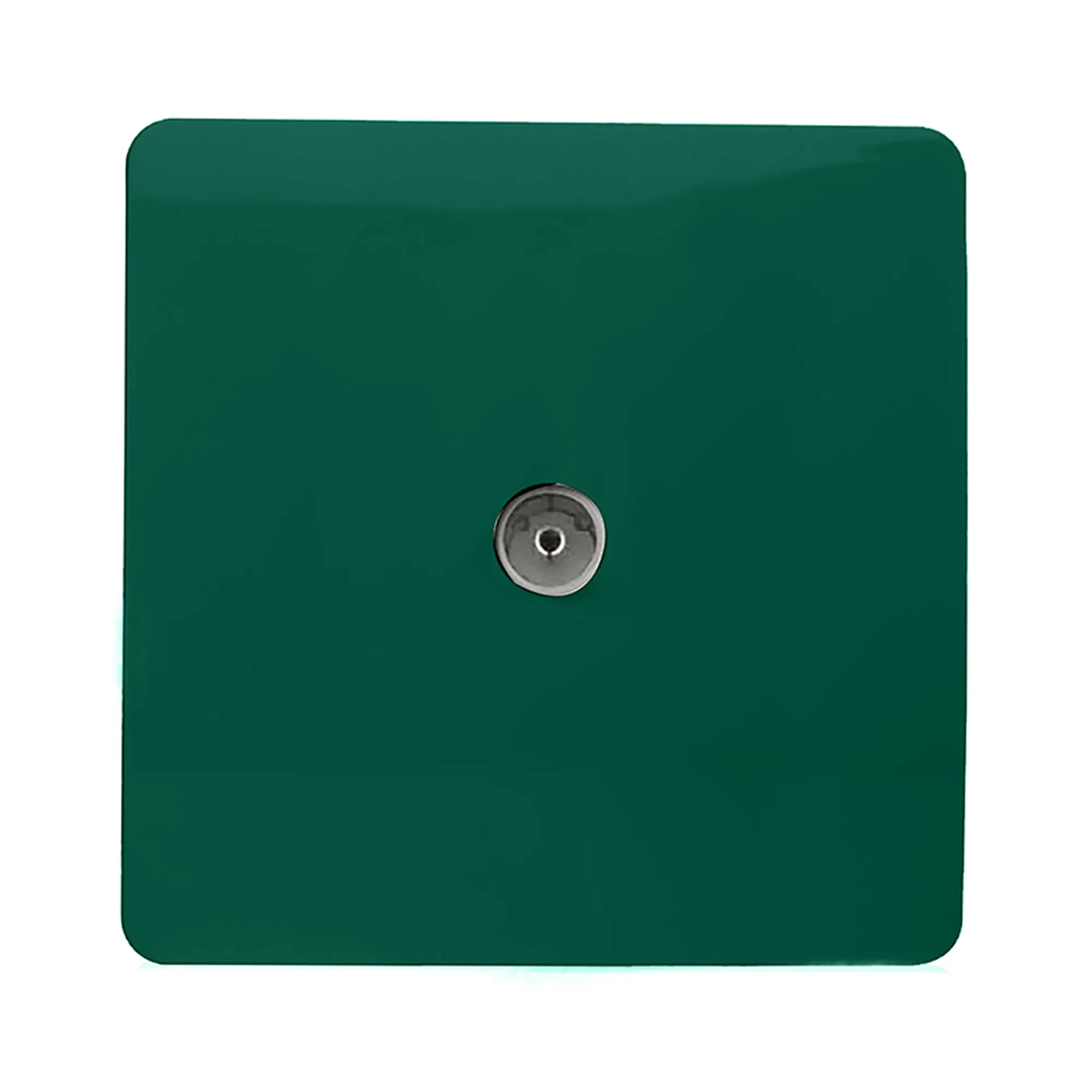 Dark Green Wiring Accessories Trendi Decorative Screwless